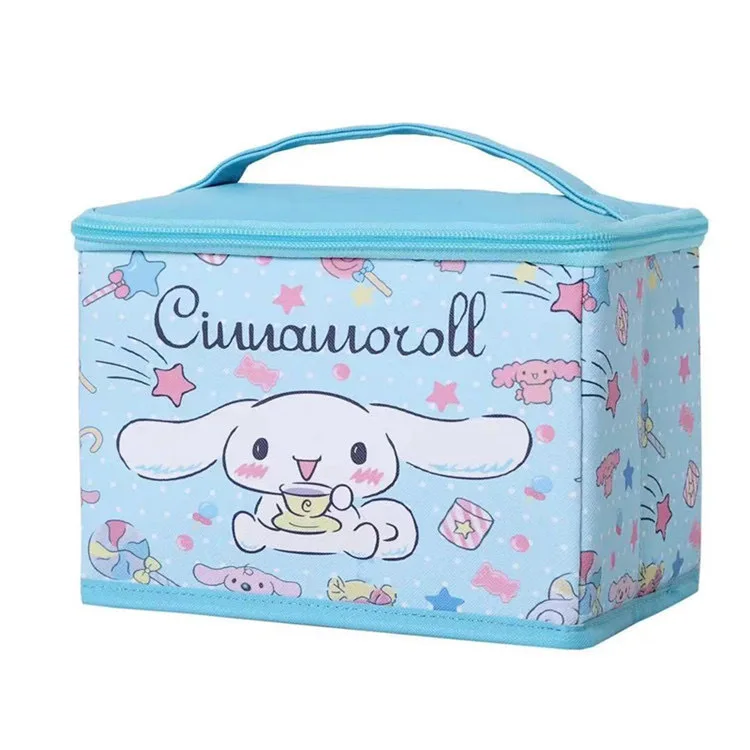 Сумка для туалетных принадлежностей HelloKitty с мультяшным принтом дорожные сумки хранения Полиуретановая косметичка на