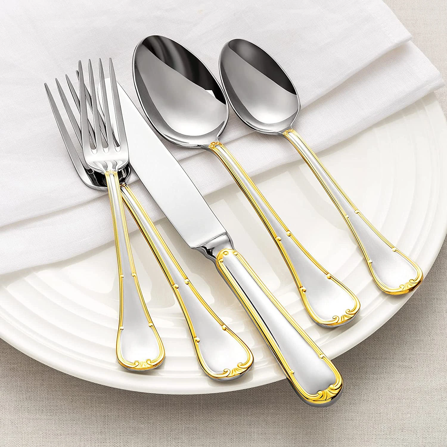 Mirror Polished Dinner Spoon 18/10 Stainless Steel Spoons Fine Tablespoon