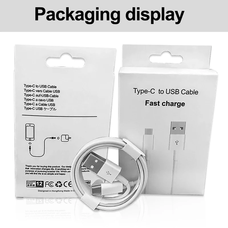 Usb-кабель для быстрой зарядки и передачи данных 1 м 2