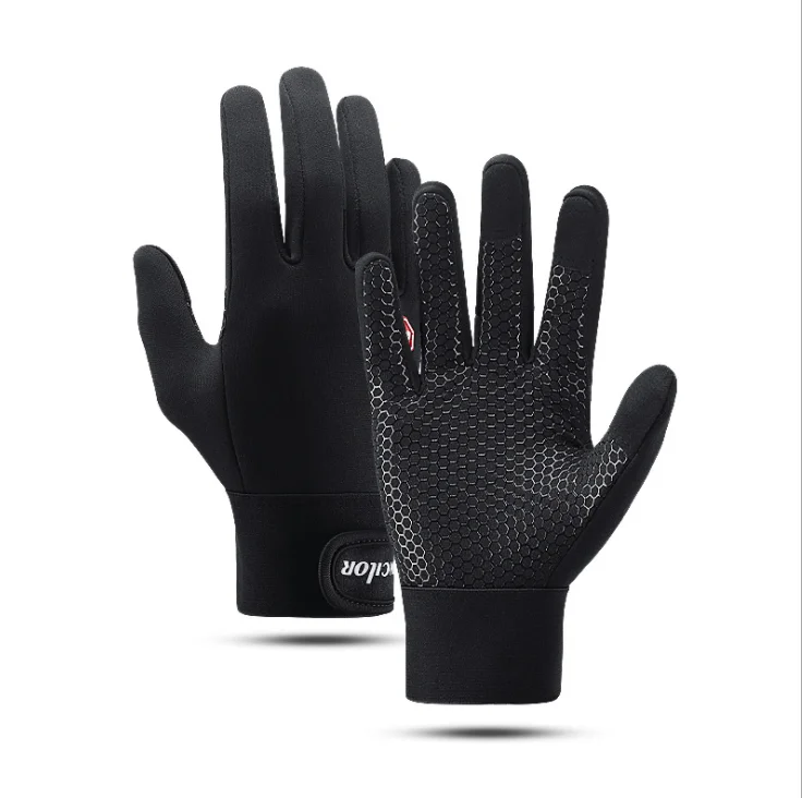 Winter Sports Non Slip Touch Screen Protection Gloves Hot Fleece Lined Mountain Waterproof Ski Gloves