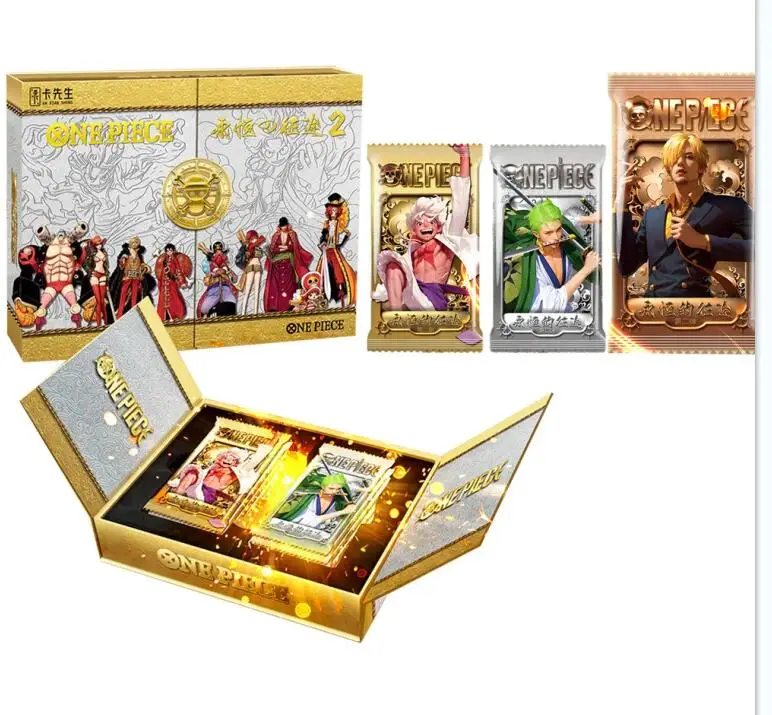 New Original One Pieces Card wanted Luffy Zoro Anime Figure Flash SSR Cards Limited Bronzing Deluxe Collectible Edition Cards