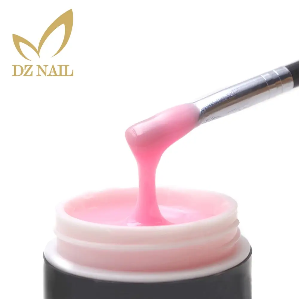 Горячая Распродажа жесткий гель для наращивания ногтей DZ NAIL светодиодной УФ-лампы