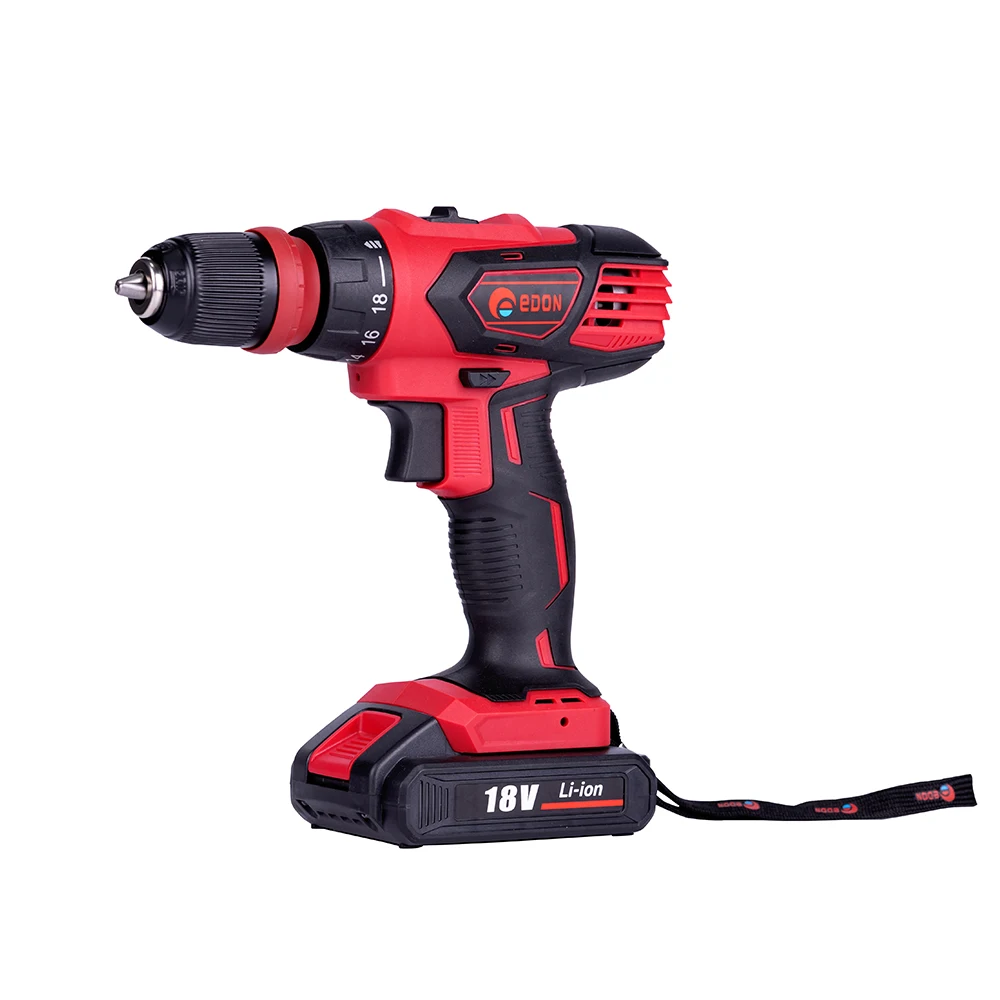 EDON AD-18CUN 18v battery power li-ion screw drill driver set