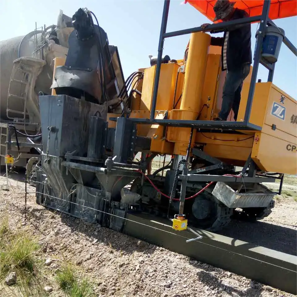 ZJALJ China Brand New High Performance Automatic Asphalt Concrete Road Paver Slipform Curb Machine And Gutter Machine
