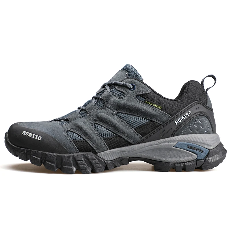 HUMTTO Mens Climbing Mountain Boots Trekking Mountaineer Shoes Outdoor Man Hiking Shoes