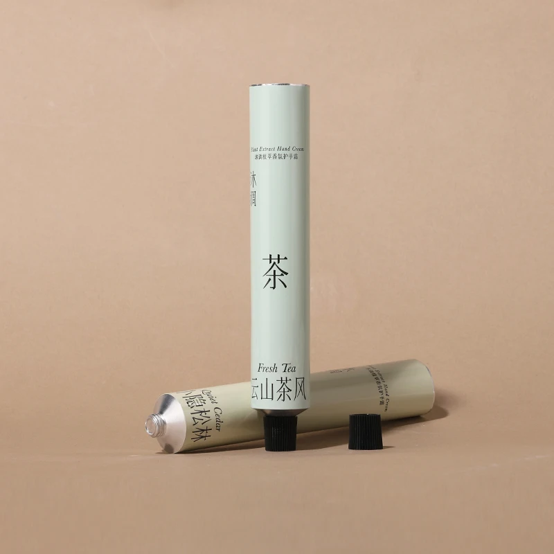 Custom Collapsible Tube Eco Friendly Cosmetics Aluminum Collapsible Tube for Cosmetics
