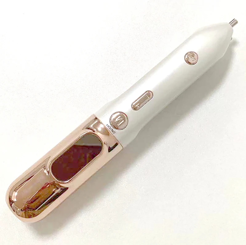 Professional Portable Beauty Pen 9 Levels Tag Removal Facial Skin Mole Removal Machine Waterproof with Adjustable Speed Roller