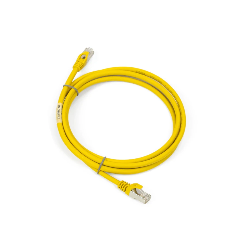 U-KCOM Wholesale Waterproof CAT6a PATCH CORD 4 Pairs 500Mhz SFTP CAT6a PATCH CABLE BARE COPPER