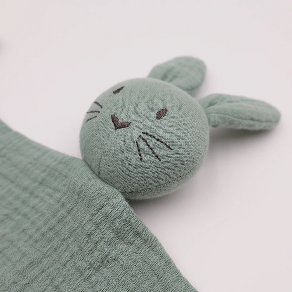 Rabbit Comfort Toy Sets Cute Security Blanket Baby Sleeping Handkerchief