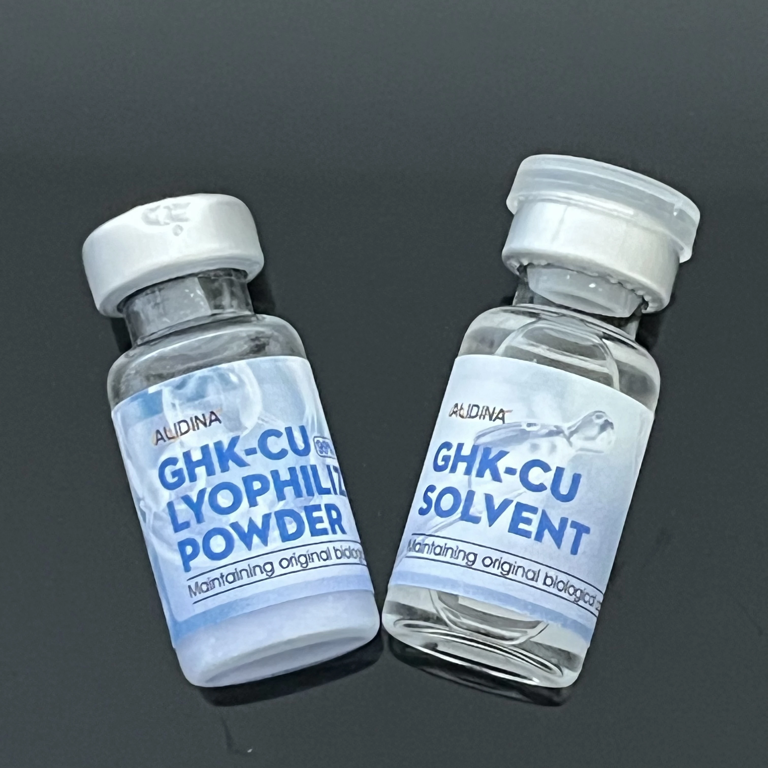 99.99% Purity Blue Copper Peptide Ampoule Essence Repair Facial Hyaluronic acid Moisturizing Rejuvenation Anti-Aging Skin Care
