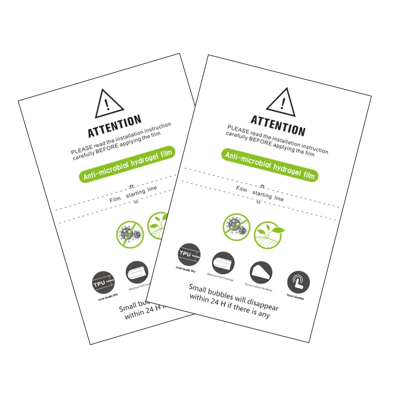 Neno Making Machine Hydrogel Material Tpu Hydrated Phone Sereen Screen Mobile Protector A4 Sheet