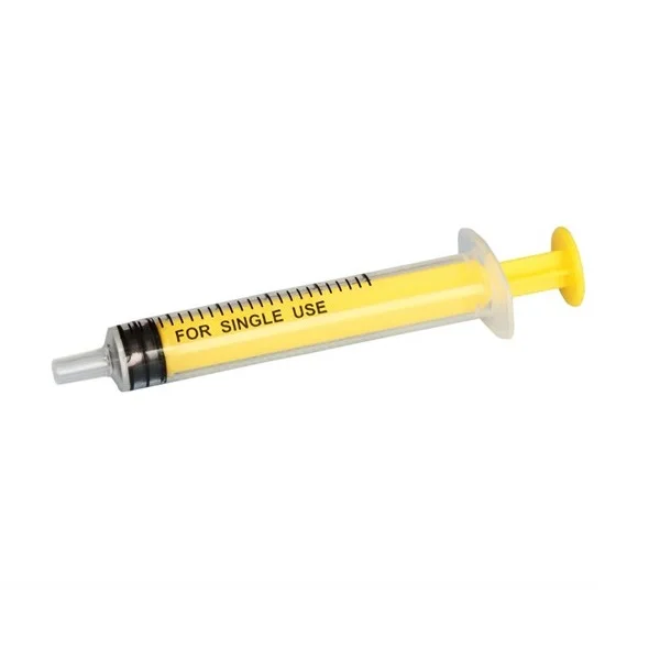 Colored Plunger Polycarbonate Syringe