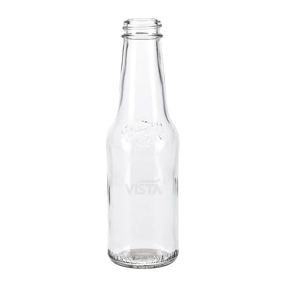 Hot Sale Custom Label Sticker Glass 5oz Chili Hot Sauce Bottles with Screw Lid