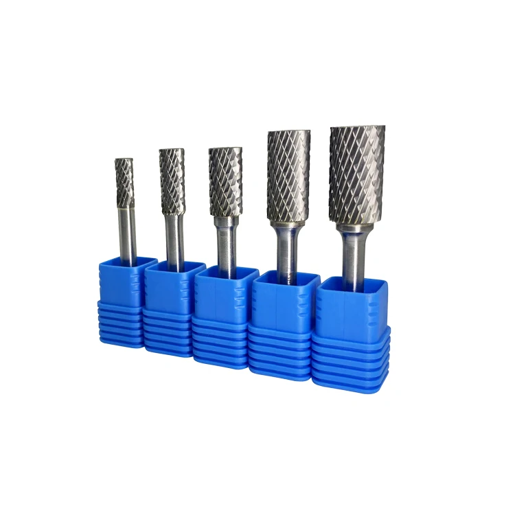 A1225-MX-6-45R Tungsten Carbide Rotary Burrs For Wood Tool Double Cut Burr Carbide Burr Grinder