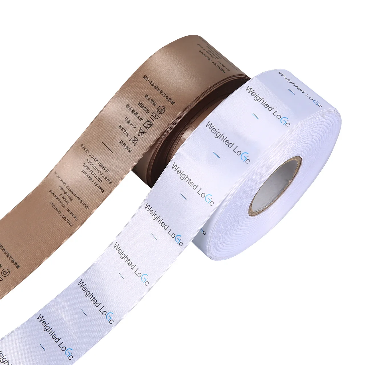Satin Ribbon Clothing Wash Care Label for Clothing