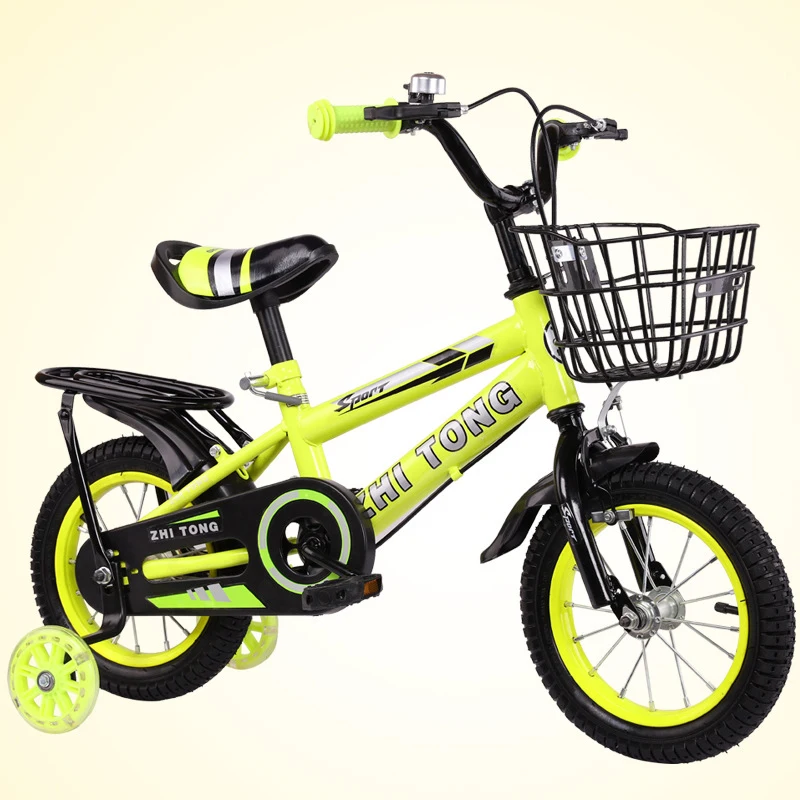 Cheap Portable Bike 12 Inch Kids Bike High Grade Freestyle Kids Bmx Bicycle Bike with Flash Wheel and Bell
