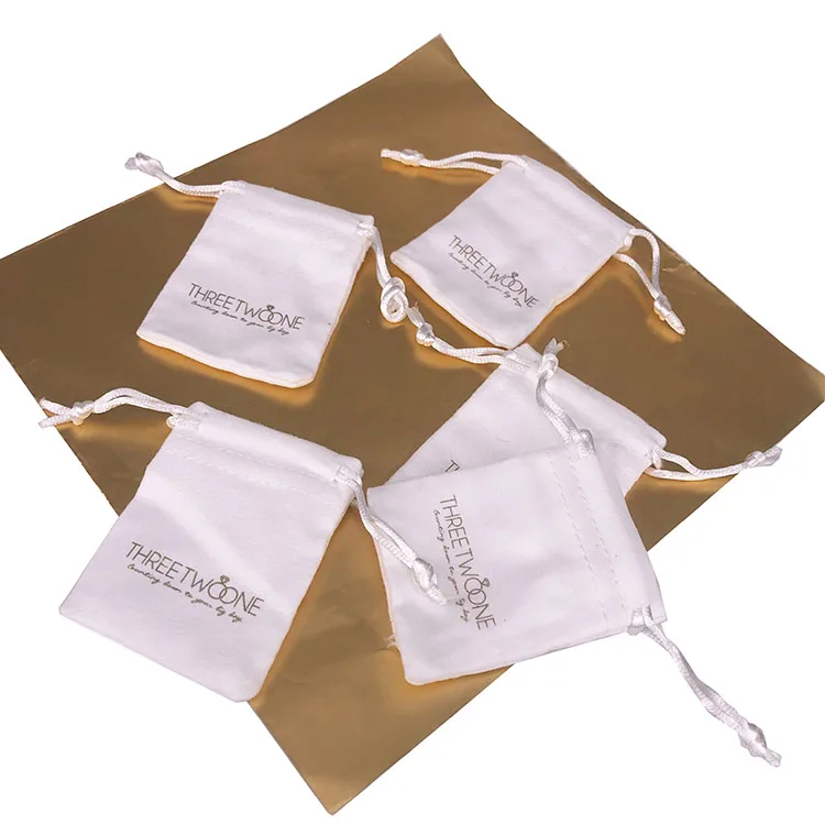 Luxury velvet pouch with zipper velvet drawstring jewelry pouch jewellery pouch