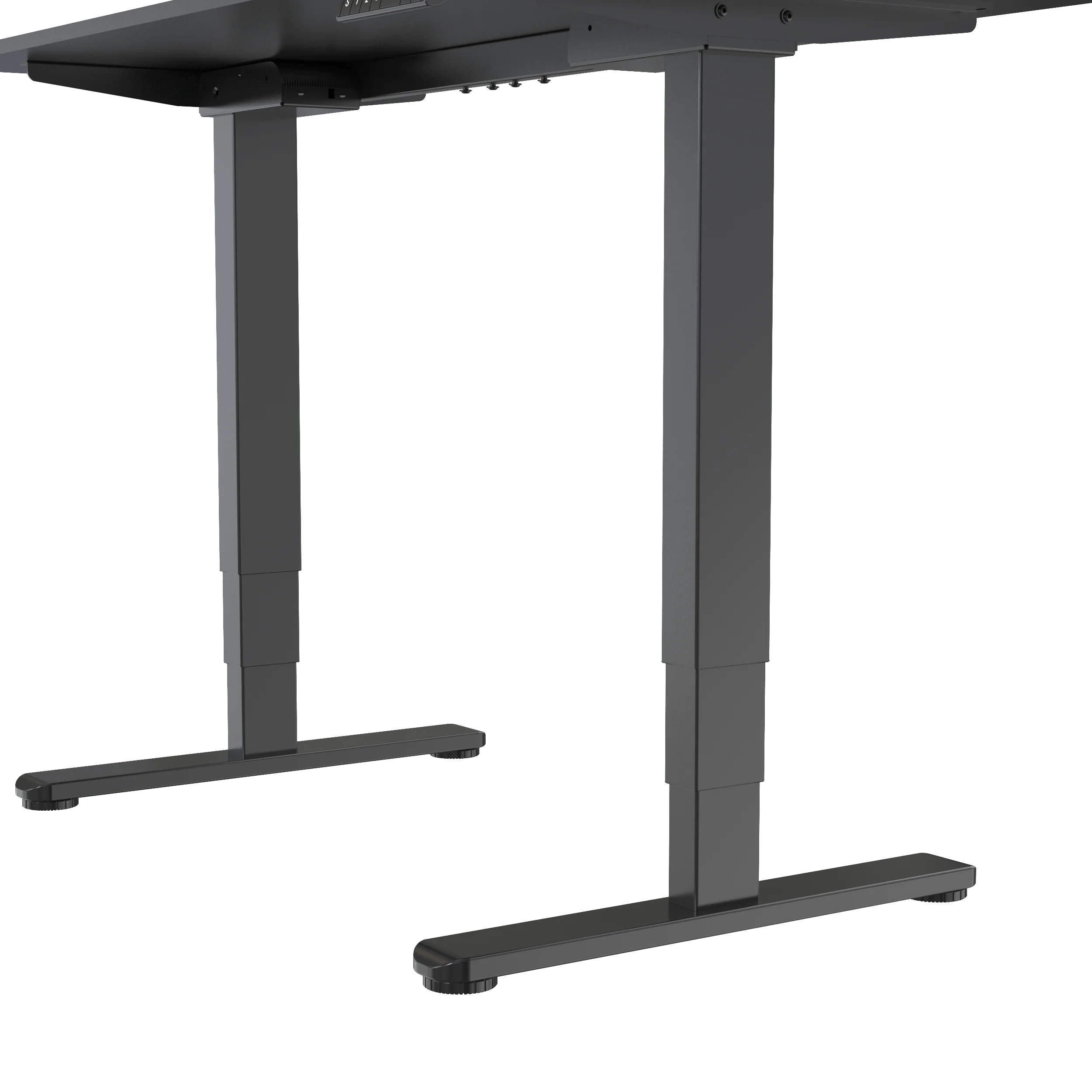 V-mounts 3-stage Rectangular Leg Electric Dual Motor Height Adjustable Motorized Office Desk VM-JSD2-02-D-1P