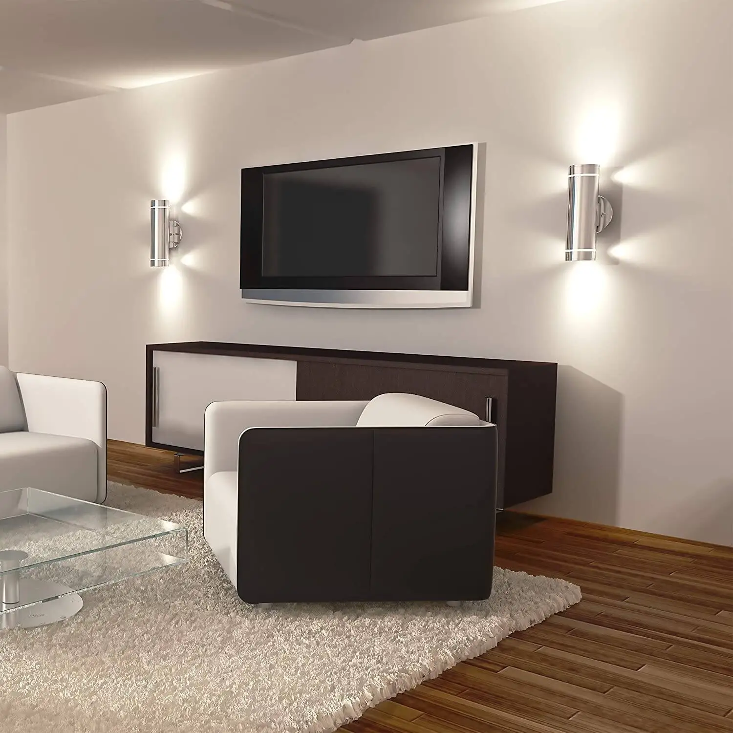 New Design Outdoor Stainless Steel Led Wall Mounted Lamp Up and Down Exterior Wall Light