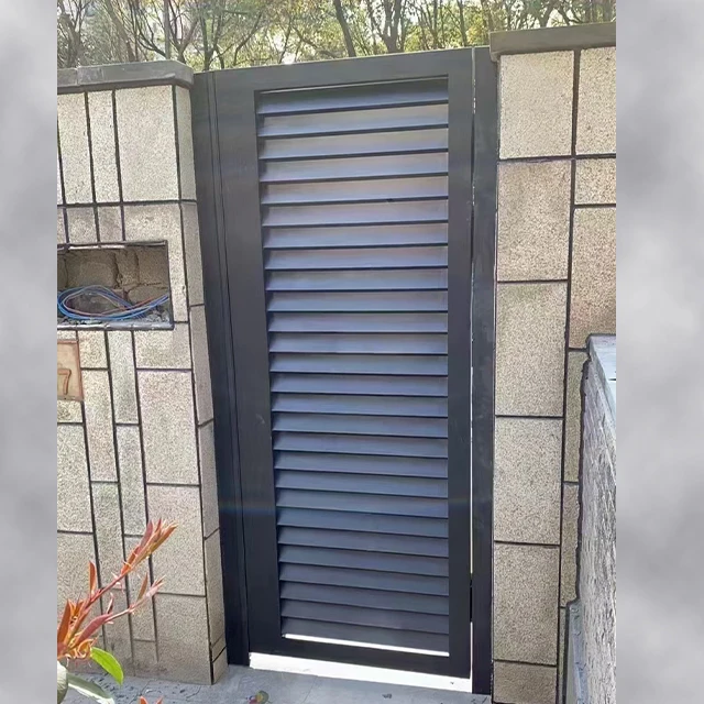 High-quality front fence and gates designs for house swing gate automation aluminum gates