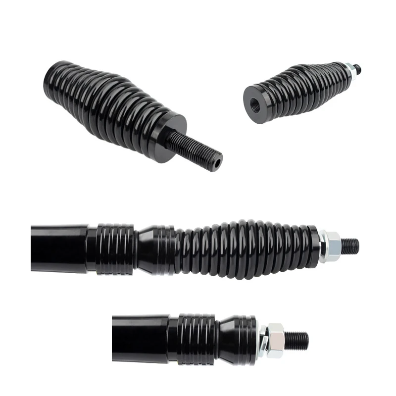 Custom car communication antenna spring Car flagpole light spring base waist drum stainless steel spring