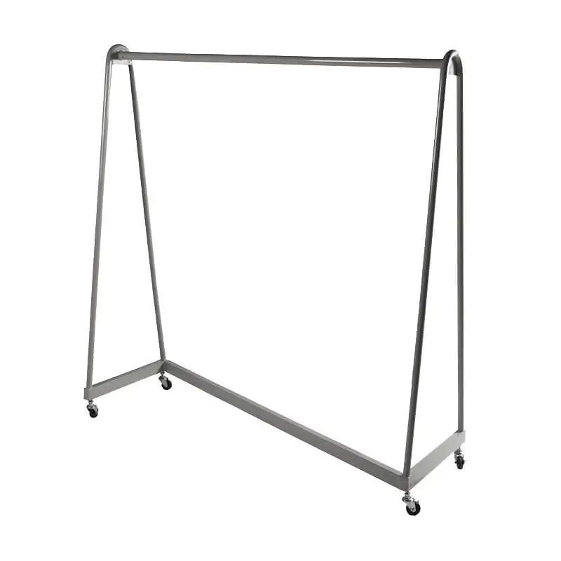 Luxury Heavy Duty Black Z Display Rack Stand Shelf For Retail Boutique Clothing Store Furniture