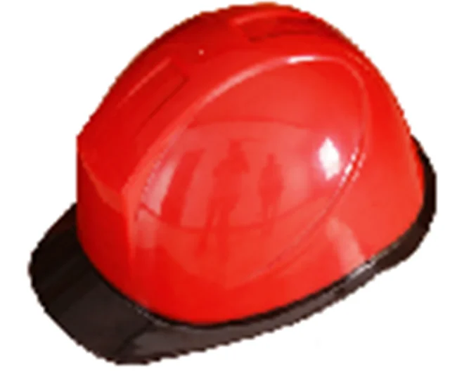 red Safety Helmet  Customized identification safety personal protective equipment construction cap