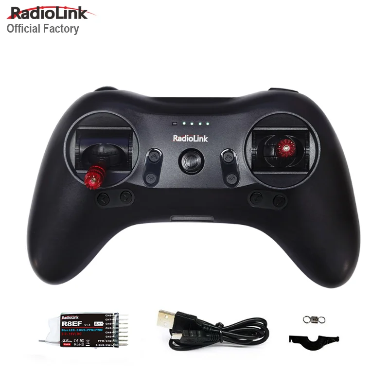 Custom Factory Radiolink T8S 8 Channels 2.4GHz  RC Transmitter for Bait Boat/Glider Airplane/Quadcopter Remote Radio Control Toy