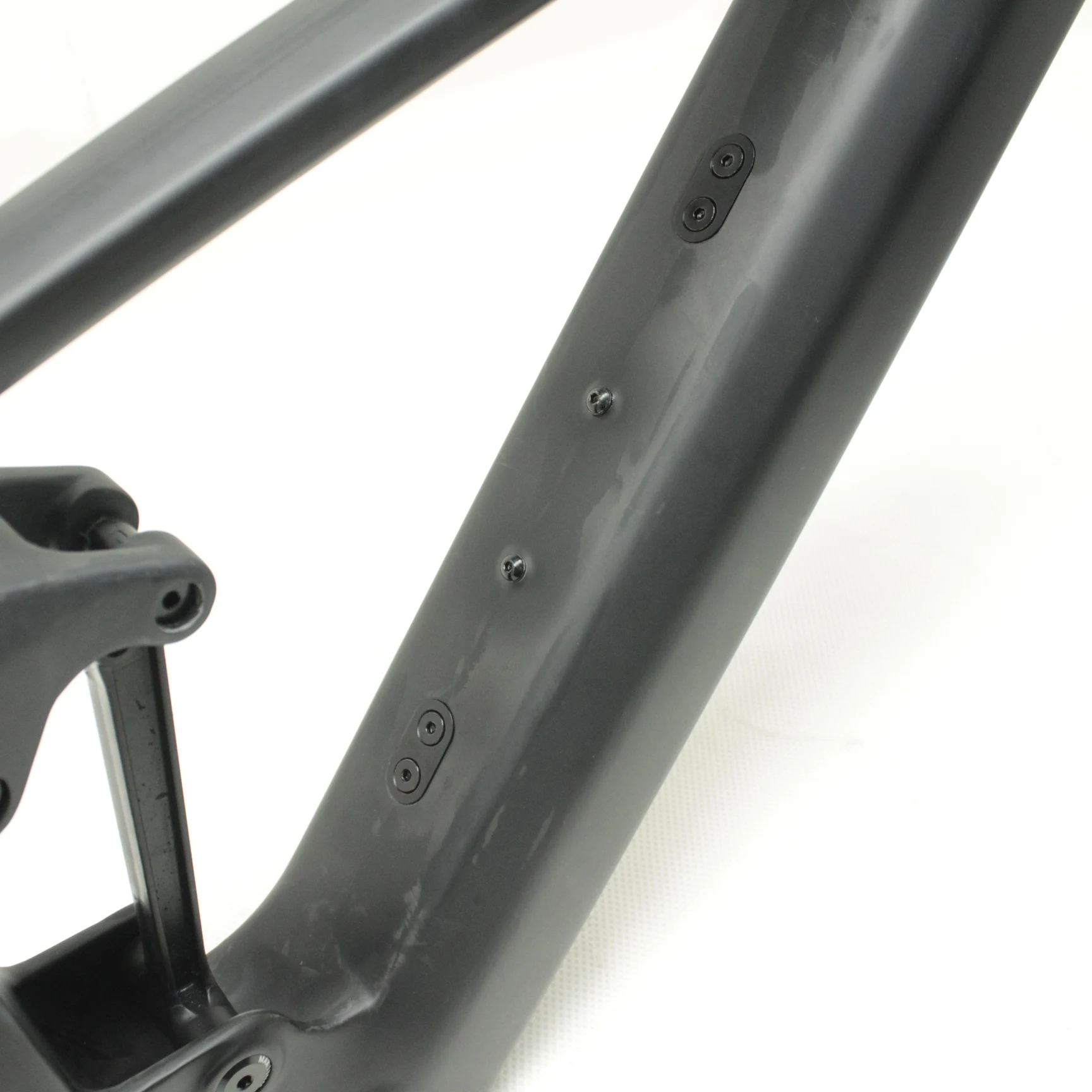 New Design Full Suspension Frame Carbon Fiber E Bike Frame With SHIMANO Motor