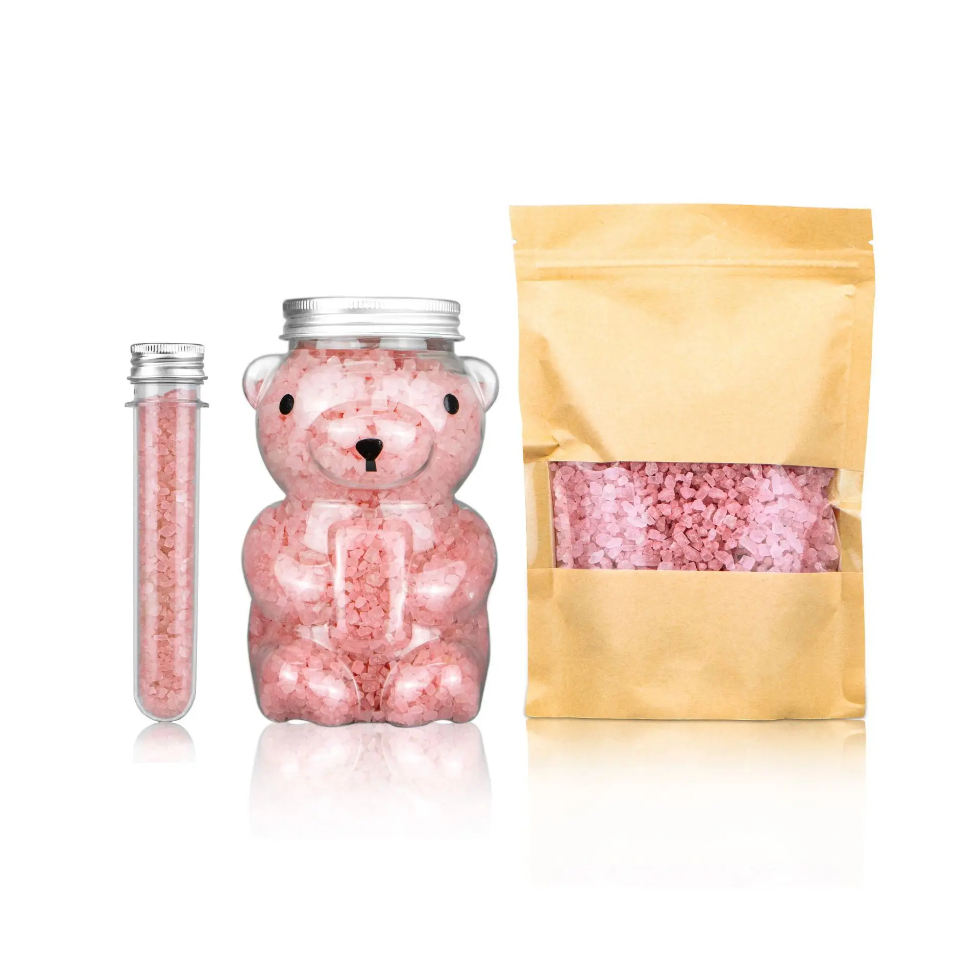 Bath Salts Rose Crysta Pieces Sweat Steaming Hot Compress Mineral Salt Crystal Saline