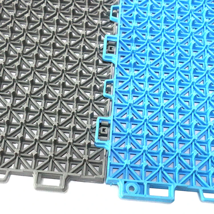 multi-sport purpose pp uv basketball portable badminton court mat synthetic basketball court flooring tiles