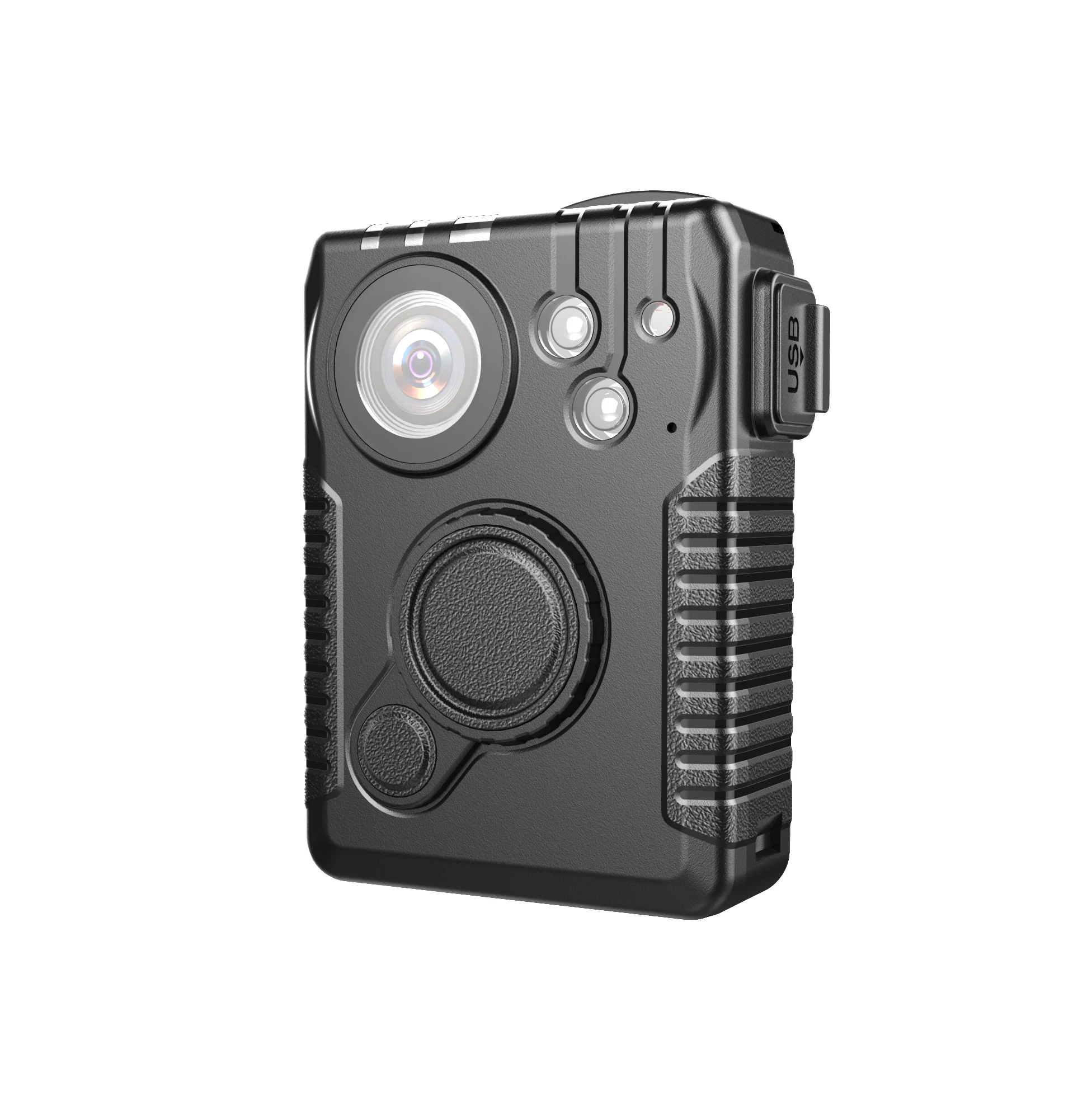 Built-in Wifi 3200mAh battery High Photo Resolution Wide View Angle Body Worn Camera