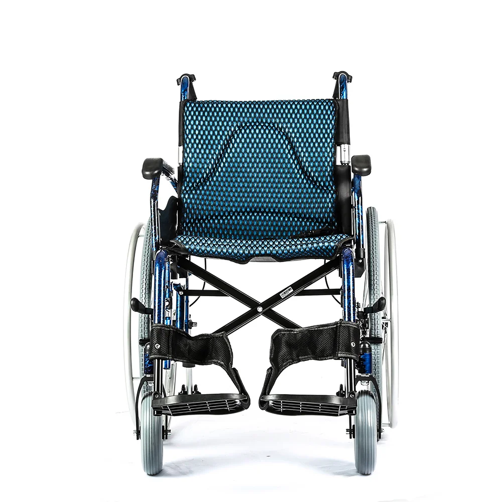 Premium Connecting Drum Brake Paraplegic Manual Foldable Wheelchair For Disabled People