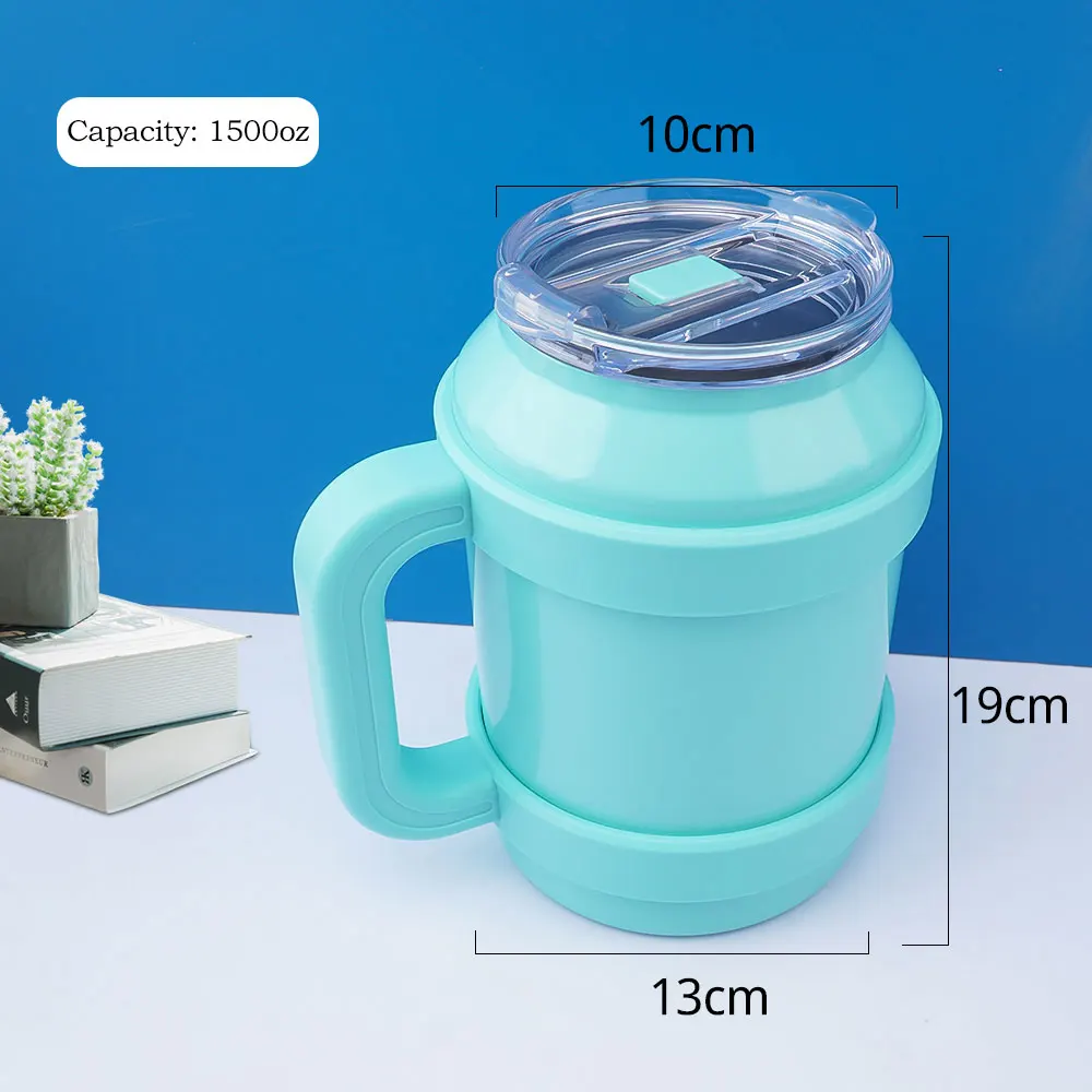 Outdoor Classic Design Beer Growler 1 Gallon Water Jug with handle and lid 1.5L Large Capacity