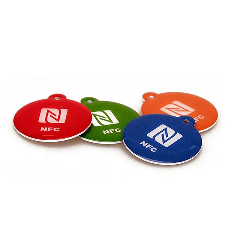 2023 popular product 13.56Mhz IC Card NFC Epoxy Tag RFID Access Control Key tag 125Khz RFID Tags RFID Smart Card