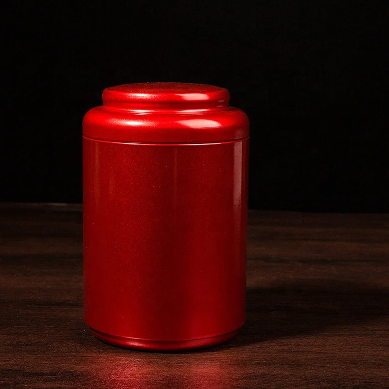 Eco Friendly Matte White Coffee Beans Tin Matcha Tea Packaging Tin Box Gift Metal Cans For Loose Tea