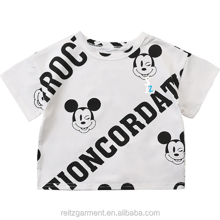 
Wholesale fashion high quality Newborn 2020 summer short sleeve baby t-shirt 