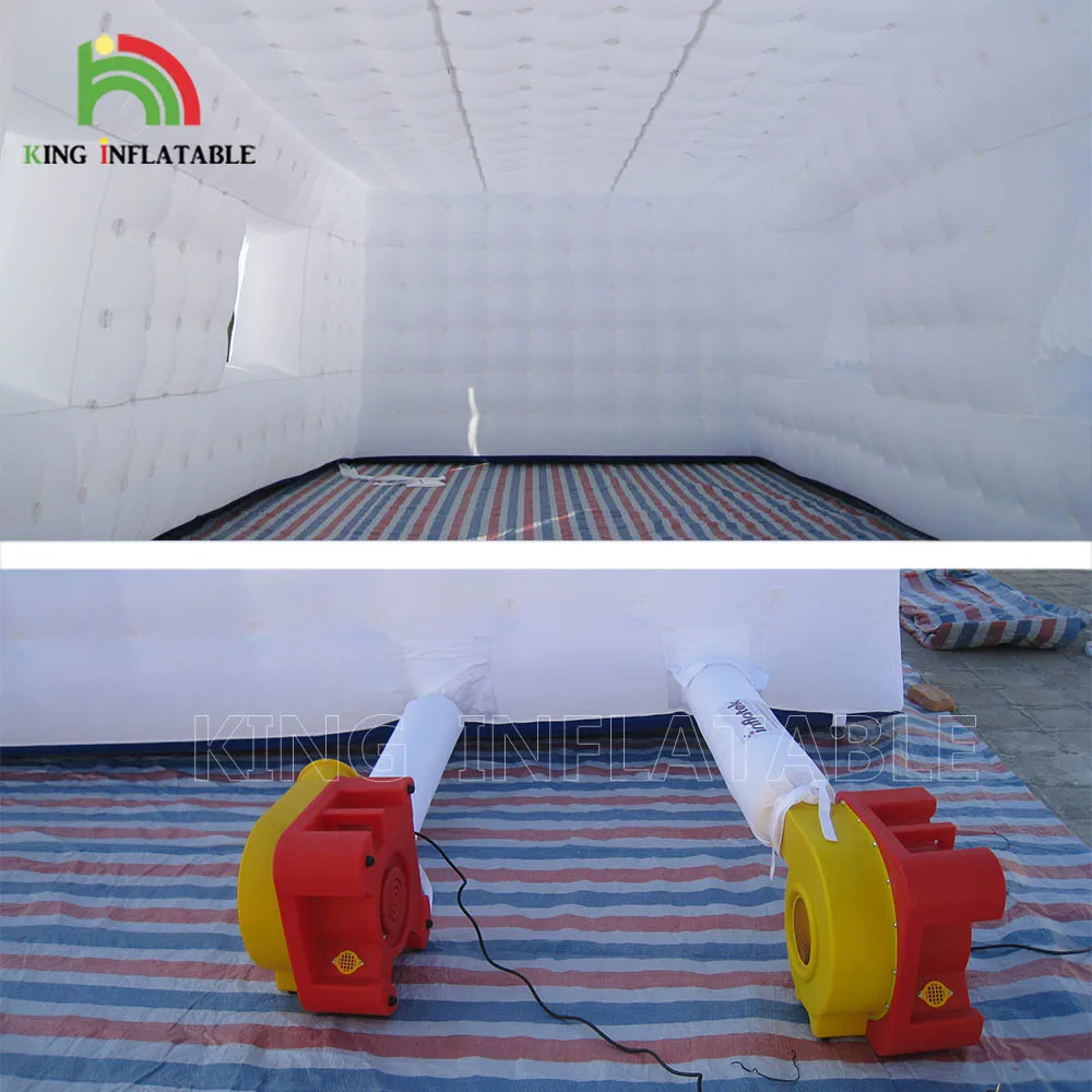 Large Inflatable Cubes Tent Warehouse Marquee For Wedding Party Event Advertising Exhibition