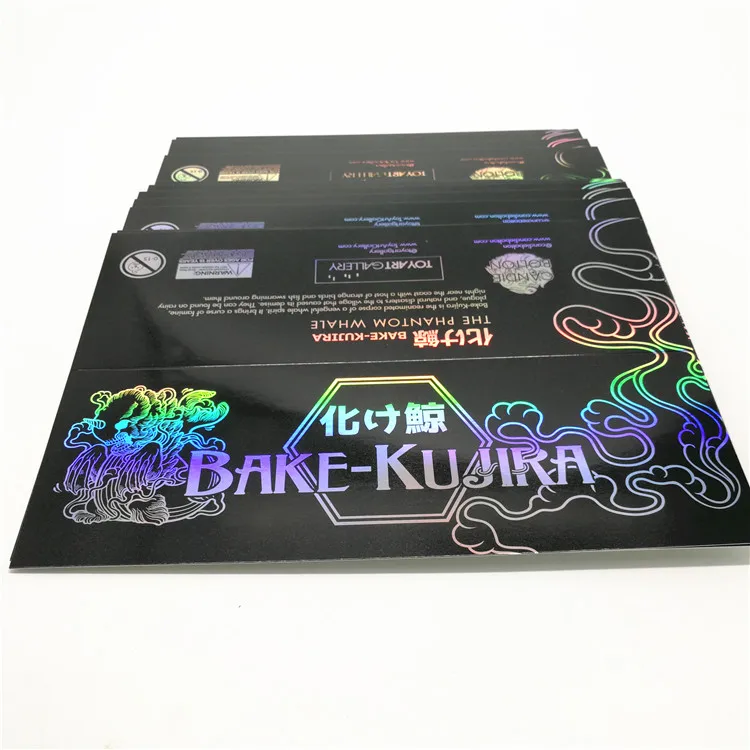 Голографическая бумажная карта Светоотражающая подарочная карта глянцевая/матовая визитная карточка