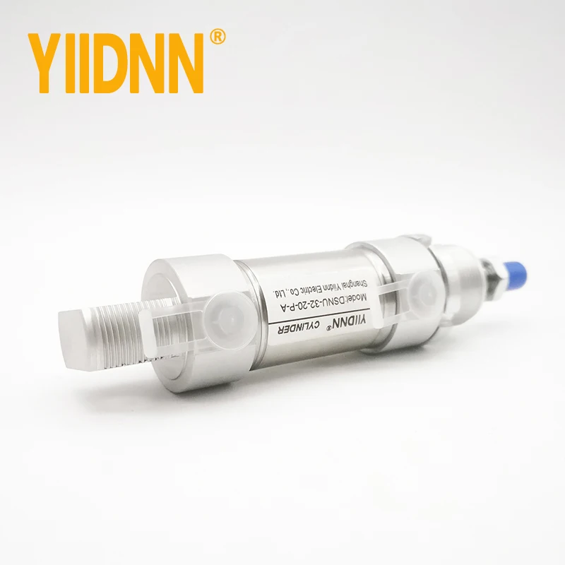 DSNU round mini stainless steel air pneumatic cylinder DSNU-10 12 16 Stroke 10-200mm