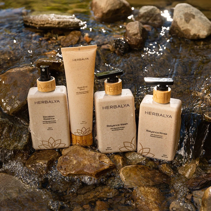 Wholesale Luxury Laser Engraved Bamboo Wheat Straw Soft Tube for Face Wash Cream and Shampoo Packaging