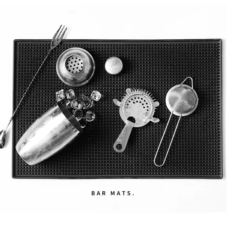 Аксессуары для бара 18*12 дюймов экологически чистые бегунки из ПВХ кухни/бара/кофе