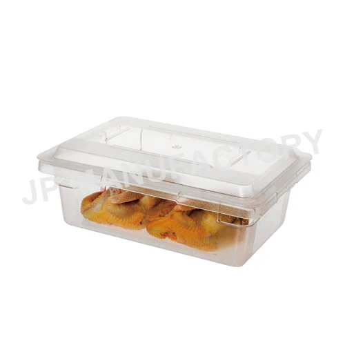 Professional 19L PC containers for food plastic Rectangular storage container markings with high quality