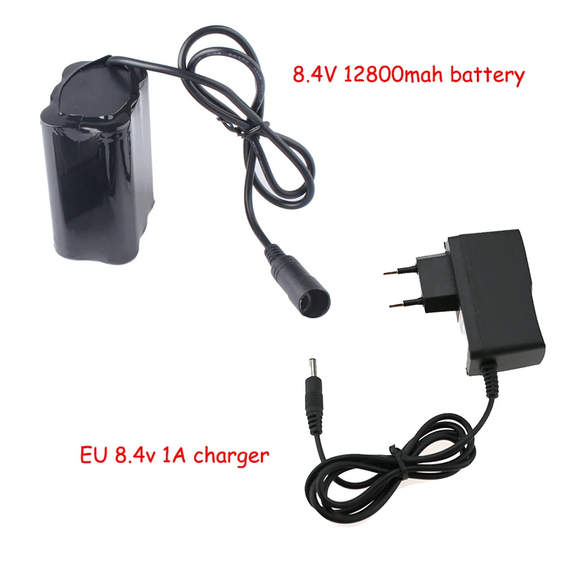  8 4 V 12800mAh 18650 батарея 6x18650 литий-ионный аккумулятор зарядки водонепроницаемый электрические зубные щётки для велосипедный