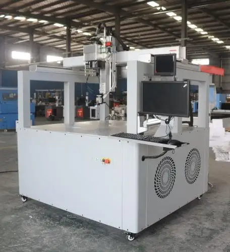 automatic galvanometer fiber laser welding machine for energy storage battery Lithium battery electrode weld equipment