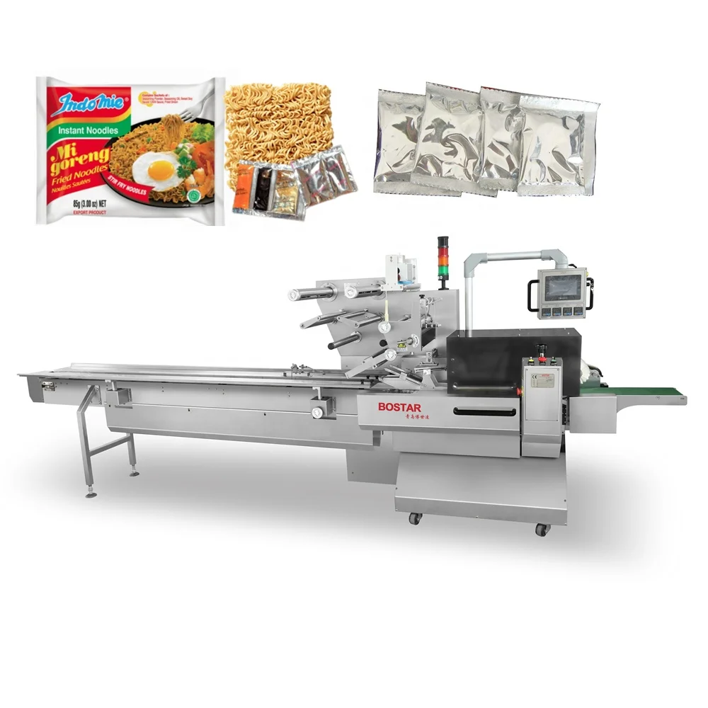 BOSTAR Stainless Steel Auto Instant Noodles Seasonnig Oxygen Absorber Dispenser Machine