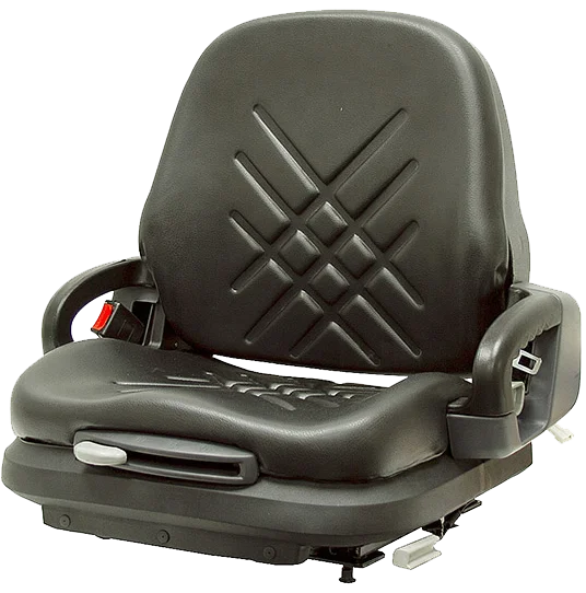 Quality Suspension Seat Forklift Tractor Excavator Seat Mechanical Suspension Nissan Toyo Ta Seat With Delta Switch