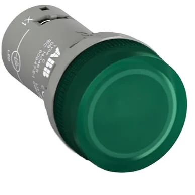 Compact Pilot Light Green LED 24V AC/DC CL2-502G ABB - light