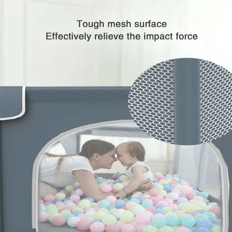 Bebe Plastic Kids Playpen Foldable connectable Design Safety Plastic Indoor Fence Baby Play Pen For Pets
