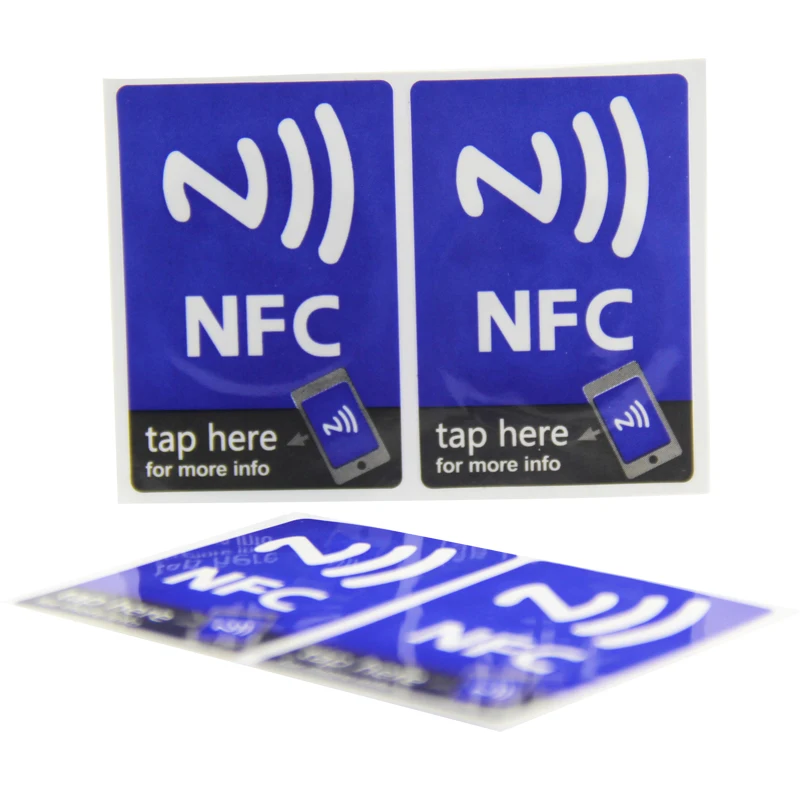 Printable Waterproof NFC Label ISO14443A 13.56Mhz  RFID HF Sticker Tag
